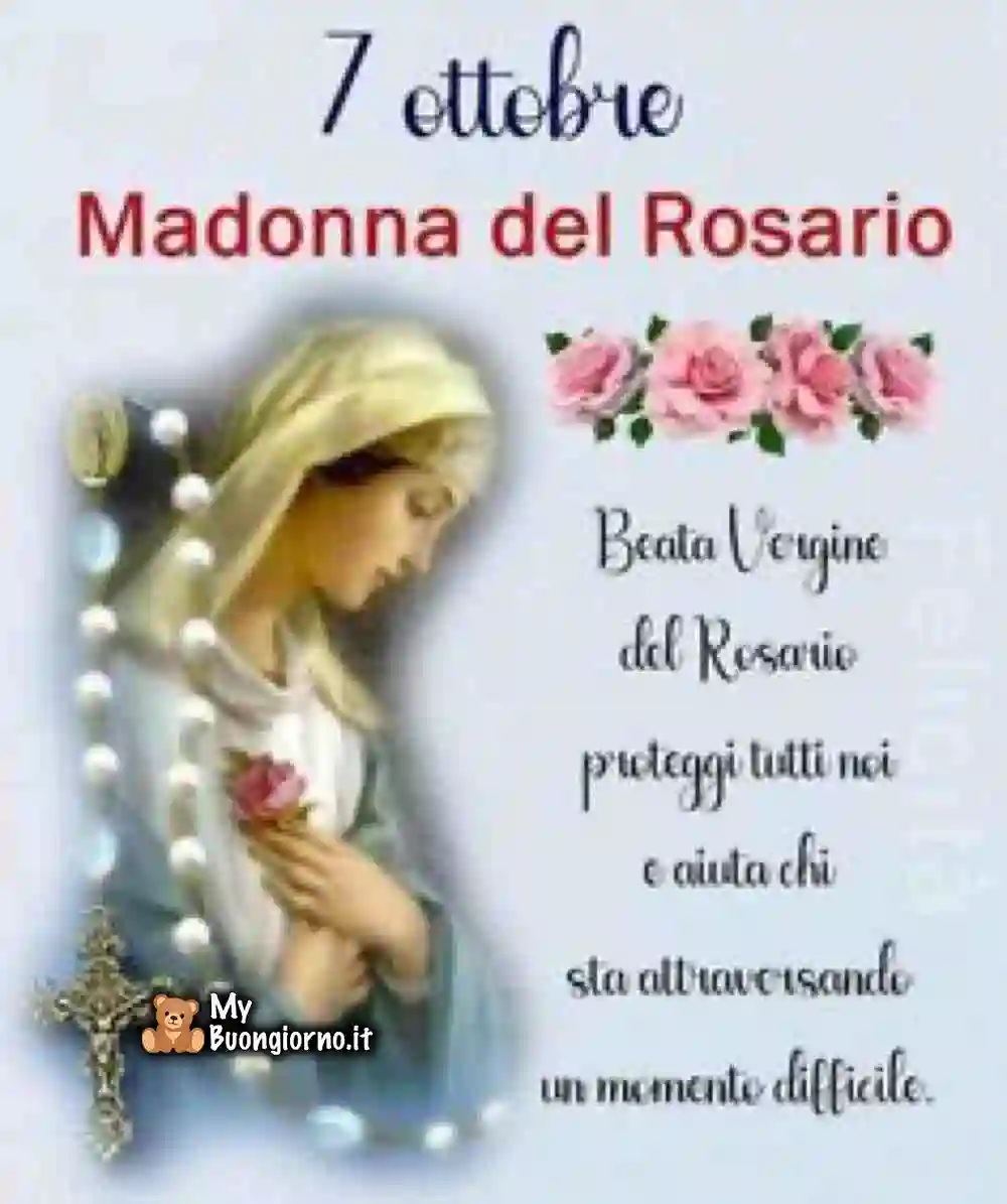 Madonna del Rosario 7 Ottobre 84